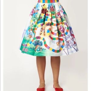 Unique Vintage plus Candyland Skirt